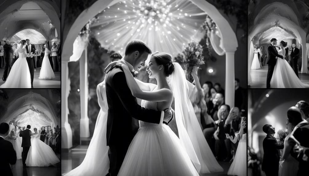 capturing the first dance