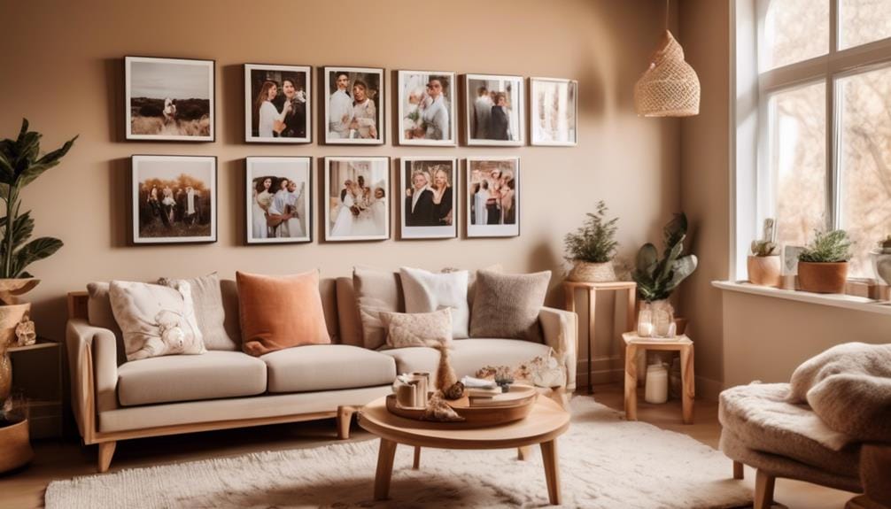 incorporating photos into home decor