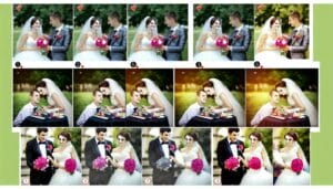 techniques for editing wedding photos