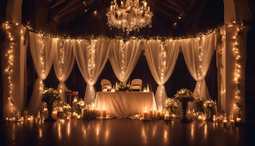 understanding lighting at wedding venues