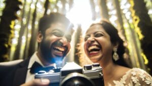 voordelen van natuurlijke bruiloftsfotografie